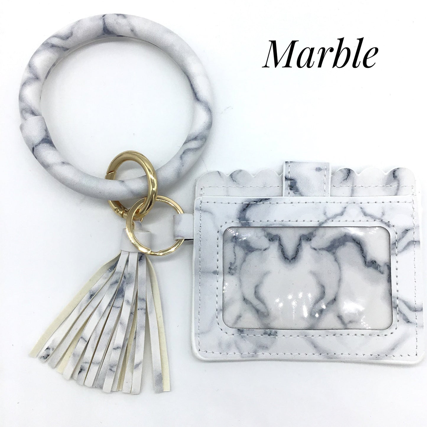 Bracelet Key Chain Wristlet with Card Holder (Multiple Options)