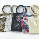 Bracelet Key Chain Wristlet with Card Holder (Multiple Options)-Lola Monroe Boutique