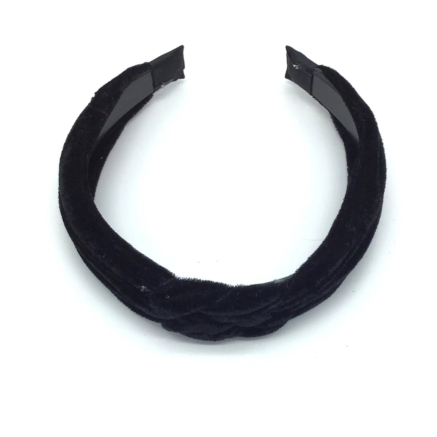Braided Design Velvet Headband (Multiple Colors Available)