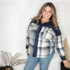 "Brando" Oversized Flannel Jacket-Lola Monroe Boutique