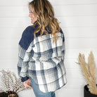 "Brando" Oversized Flannel Jacket-Lola Monroe Boutique