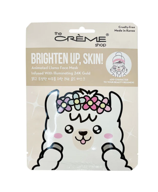 Brighten Up Skin Sheet Mask (Llama)-Lola Monroe Boutique