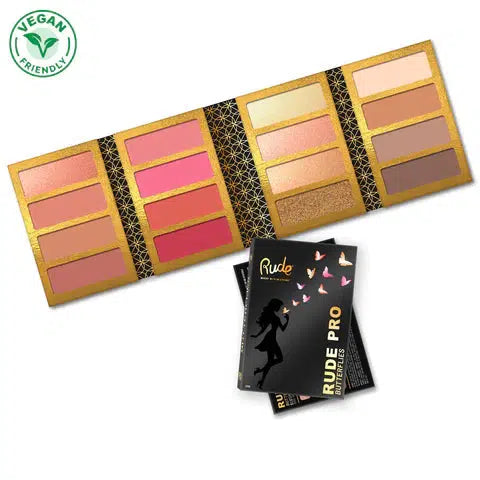 Butterflies - Blush Highlighter and Contour Palette-Lola Monroe Boutique