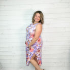 "Calgon Take Me Away" Sleeveless Floral Maxi with Pockets (Lavender)-Lola Monroe Boutique