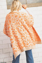 "Candied Cape" Animal Print Poncho-Lola Monroe Boutique