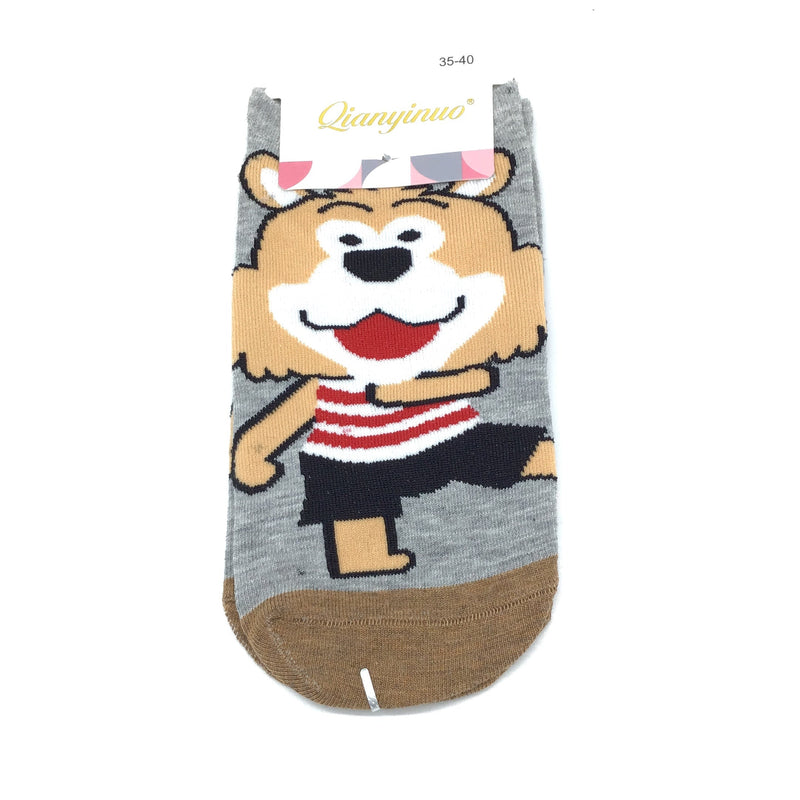 Cartoon Animal Socks-Lola Monroe Boutique