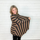 "Cassanova" Striped Cardigan-Lola Monroe Boutique