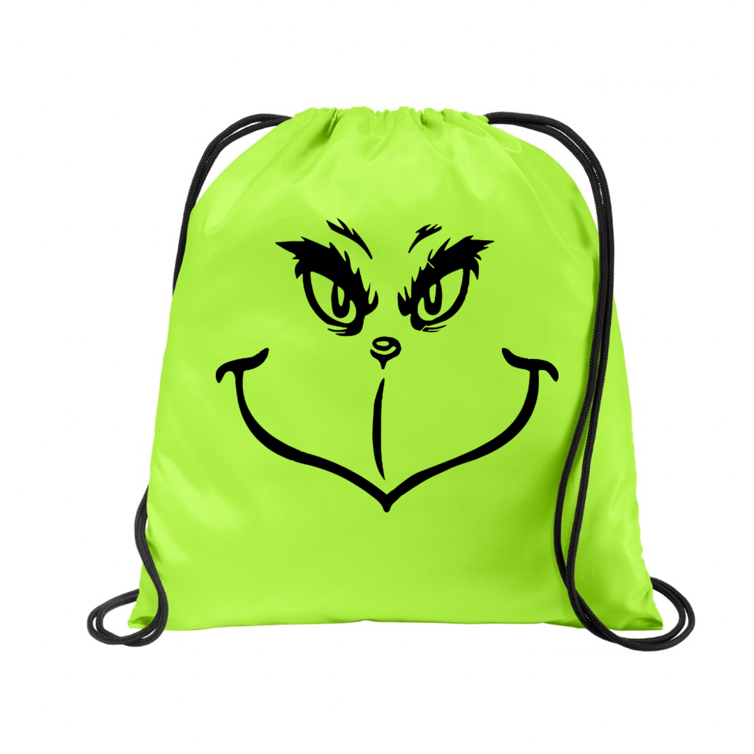 Cinch grinch tote-Lola Monroe Boutique