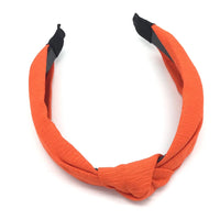 Cloth Wrapped Knot Top Desin Headband (Multiple Colors)-Lola Monroe Boutique