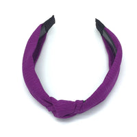 Cloth Wrapped Knot Top Desin Headband (Multiple Colors)-Lola Monroe Boutique