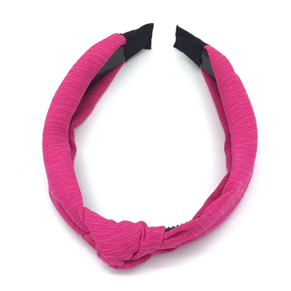 Cloth Wrapped Knot Top Desin Headband (Multiple Colors)-Lola Monroe Boutique