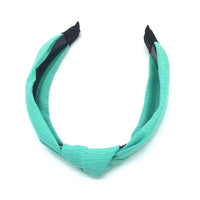 Cloth Wrapped Knot Top Desin Headband (Multiple Colors)-Lola Monroe Boutique