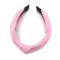 Cloth Wrapped Knot Top Desin Headband (Multiple Colors)-Lola Monroe Boutique