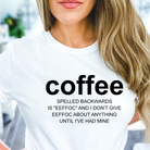 Coffee spelled backwards-Lola Monroe Boutique