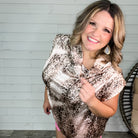 "Cooper" Animal Print Sleeveless Cowl Neck-Lola Monroe Boutique