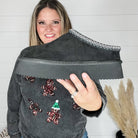 Corkys "Pillow Talk" Sherpa Lined Platform Slip On (Black)-Lola Monroe Boutique