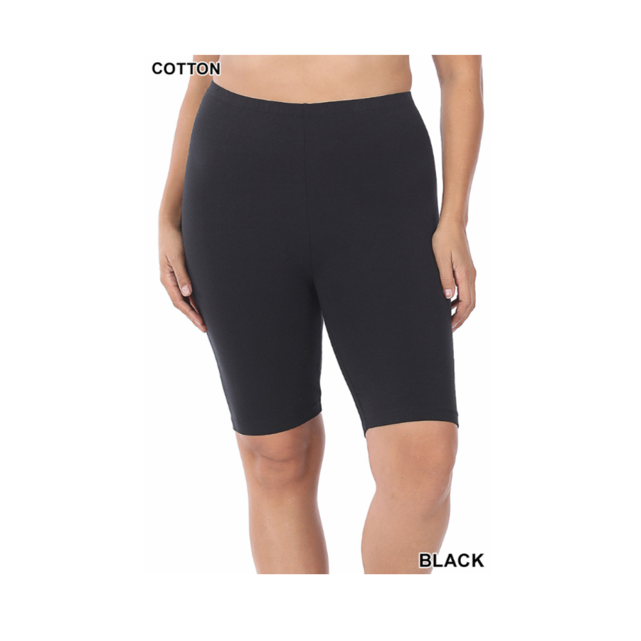 Cotton Shorts ( Multiple Colors)-Lola Monroe Boutique