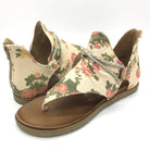 Cream Floral Very G Sparta Sandals-Lola Monroe Boutique