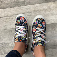 Custom Sneakers (Sugar Skulls)