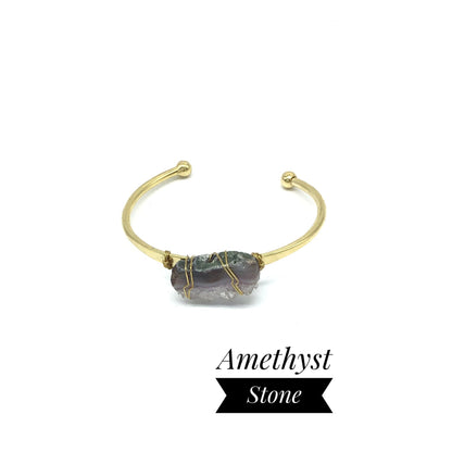 Dainty Mystical Crystal Cuff (Multiple Options)