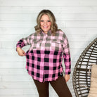 "Difference" Ombre Flannel-Lola Monroe Boutique