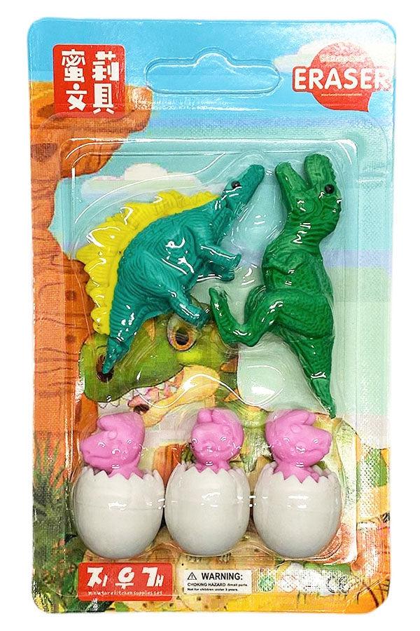 Dino Theme Eraser Set (Options)-Lola Monroe Boutique