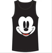 Disney Unisex Sizing Mickey Mouse Face Tank Top