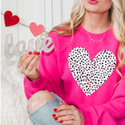 Distressed dalmation heart-Lola Monroe Boutique