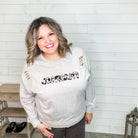 Distressed Mama Patch Sweatshirt-Lola Monroe Boutique