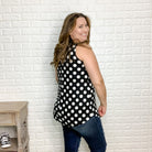 "Dottie" Polka Dot Relaxed Fit Tank (Multiple Colors)-Lola Monroe Boutique