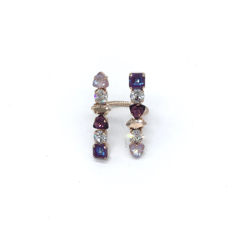 Double Bar Ring with Adjustable Band (Multiple Colors)-Lola Monroe Boutique
