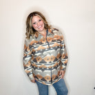 "Down home" Aztec Jacket-Lola Monroe Boutique