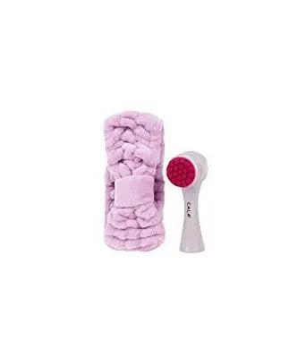 Dual Action Facial Brush & Headband Set (Multiple Colors)-Lola Monroe Boutique