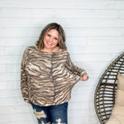 "Eloise" Long Sleeve Animal Print-Lola Monroe Boutique