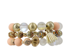 Erimish Extended Sizing Pave Beads & Druzy Bracelets (Multiple Colors)-Lola Monroe Boutique