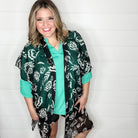 "Fidget" Floral Kimono Cover Up-Lola Monroe Boutique