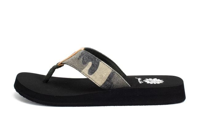 "Finwick" Flip Flop By Yellowbox (Camo)