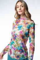 "Flawless" Floral Long Sleeve-Lola Monroe Boutique