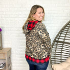 Fleece Feel Animal Print Zip Up-Lola Monroe Boutique