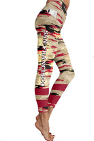 Football Leggings With Pockets-Lola Monroe Boutique