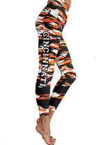 Football Leggings With Pockets-Lola Monroe Boutique