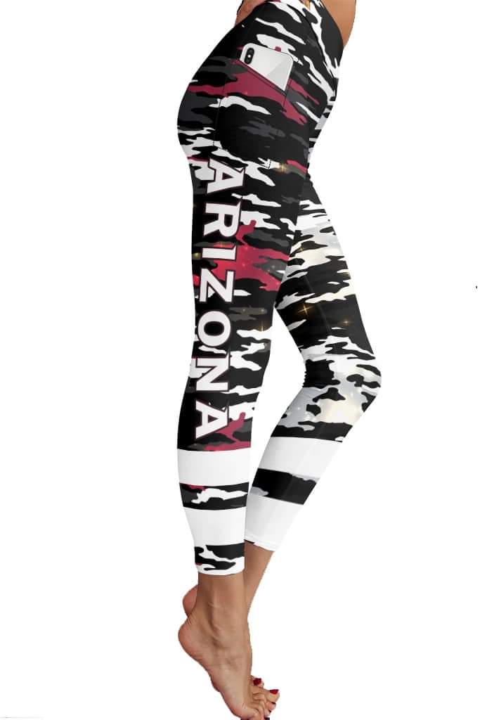 Football Leggings With Pockets-Lola Monroe Boutique