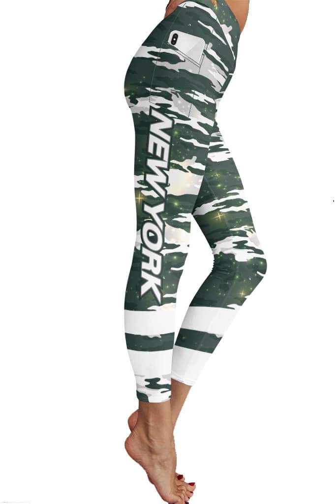 Football Leggings With Pockets-Lola Monroe Boutique