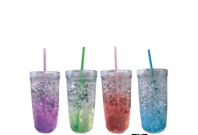 Freeze Gel Mason Jar Cup 16 Ounces (Multiple Colors)-Lola Monroe Boutique