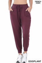 French Terry Capri Joggers (Multiple Colors)-Lola Monroe Boutique