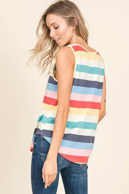 Fruit Stripe Tank Top