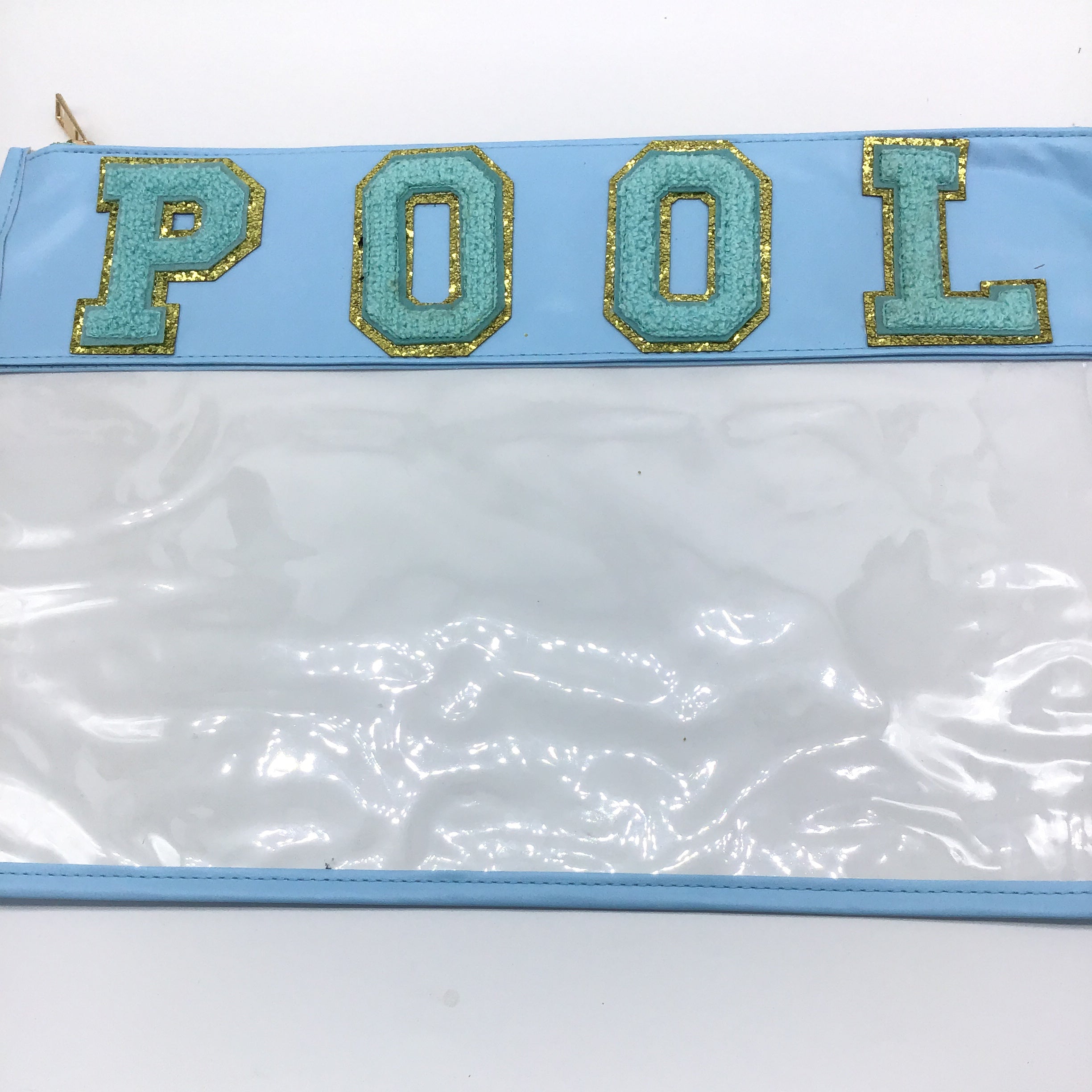 Fun Puffy Letter Plastic Pouches (Multiple Options)-Lola Monroe Boutique