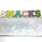 Fun Puffy Letter Plastic Pouches (Multiple Options)-Lola Monroe Boutique