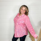 "Glam Rock" Velvet and Sequined Shacket-Lola Monroe Boutique