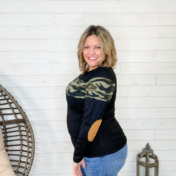 "Glamping Gear" Long Sleeve Round Neck-Lola Monroe Boutique